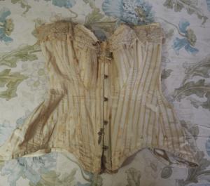 65   corset ancien 19 ème /1900 pour document ou collection