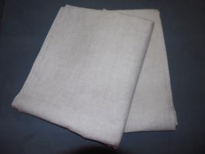 Toile de lin ancienne pour créations