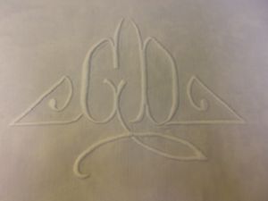  GRAND MONOGRAMME ANCIEN GD 