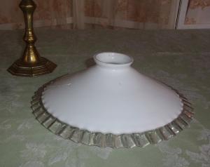 BELLE OPALINE ANCIENNE D ECLAIRAGE