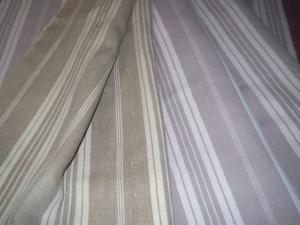 3 coupons  Toiles à matelas anciennes pour créations