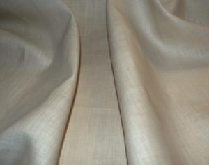Fine toile de lin ancienne , coloris naturel