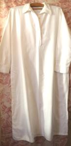 Chemise nuit ancienne en tissu douillet