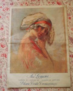 Grand catalogue ancien , revue " Au Louvre " 