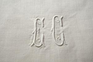 Monogramme ancien EC